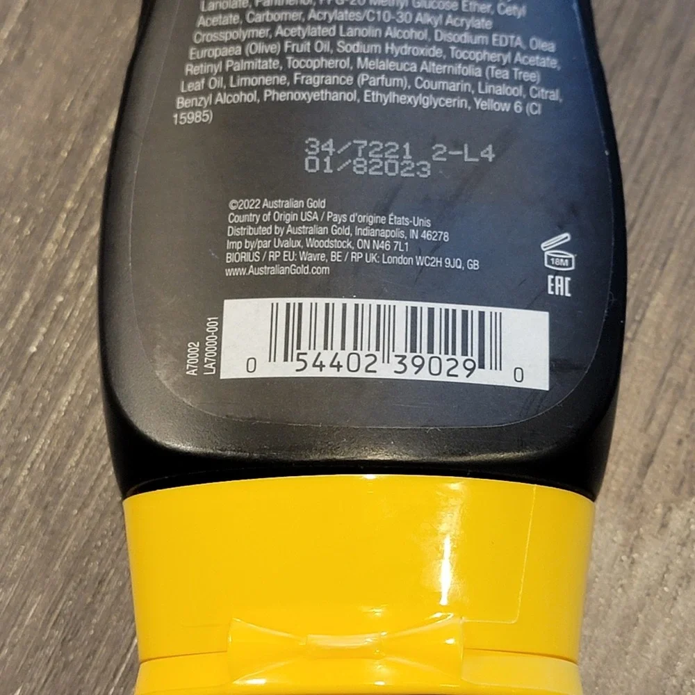 Australian Gold‎ Hydrating Accelerator Dark Tanning Lotion Biosine Complex 8 oz